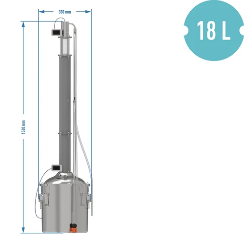 Distilator modular Convex 18 L Baldur - 16