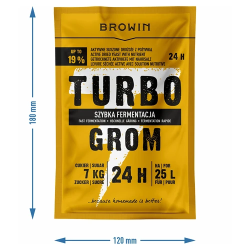 Drojdie de distilare Turbo Grom 24h - 4