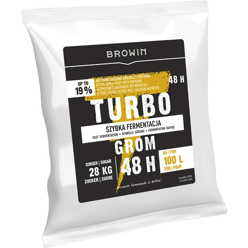 Drojdie de distilare Turbo Grom 48h 100L - 3
