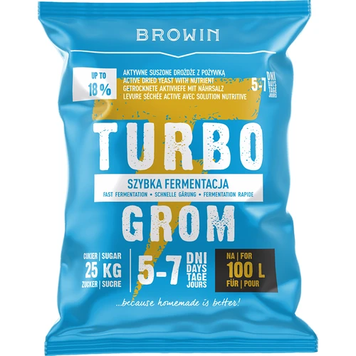 Drojdie de distilare Turbo Grom 5-7 zile 100L