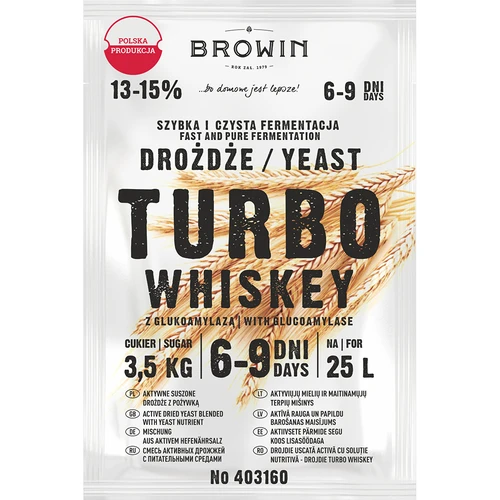 Drojdie de distilare Turbo Whiskey