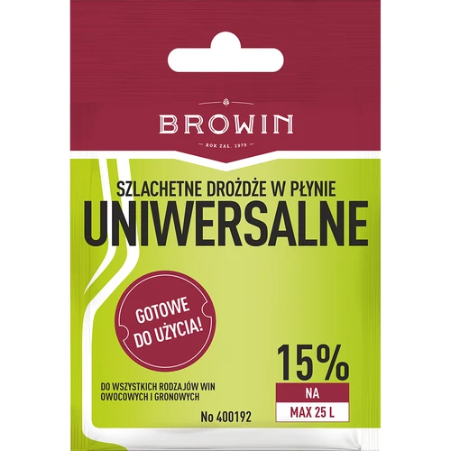 Drojdie de vin Universală fără înmulțire, 20 ml