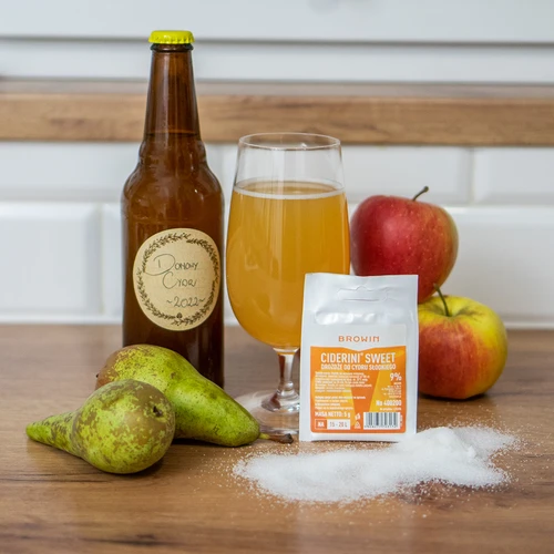 Drojdie pentru cidru Ciderini Sweet, 5 g - 2