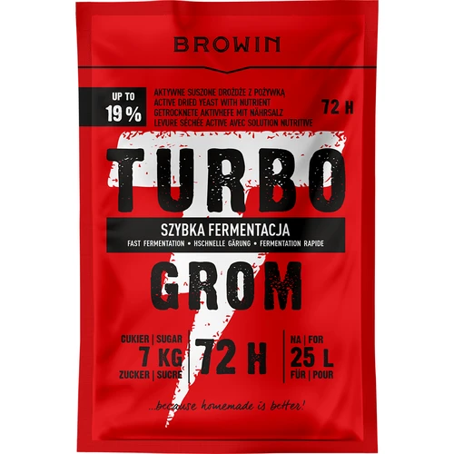 Drojdie pentru distilare Turbo Grom 72 h