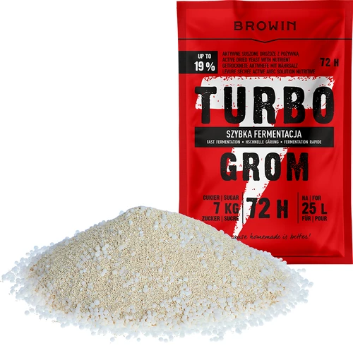 Drojdie pentru distilare Turbo Grom 72 h - 3