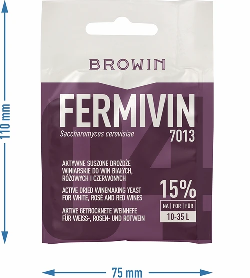 Drojdie pentru vinificație Fermivin 7013, 7 g - 3