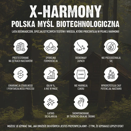 Drojdie Turbo X-Harmony 18%, 25 L, 138 g - 8