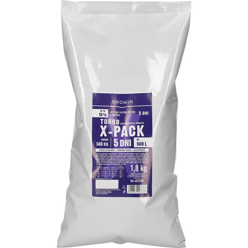Drojdie Turbo X-Pack 1,8 kg - profesională, pentru setări mari