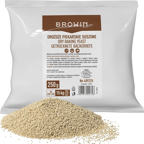 Drojdie uscată de panificație, 250g