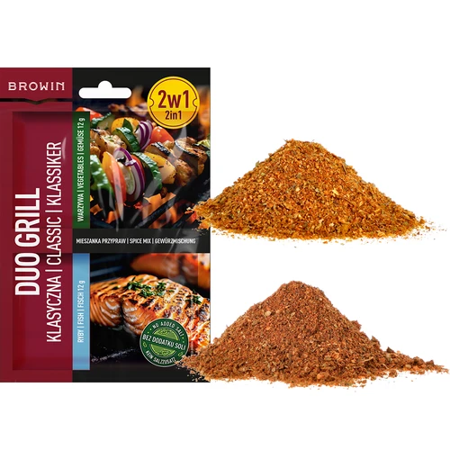 Duo Grill Clasic pentru pește și legume - amestec de condimente 2 în 1, 2 x 12 g - 3