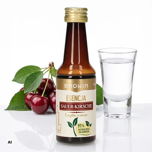 Esența Sauer-Kirsche – Czysta Wiśnia, 40 ml, pentru 4 L - 4