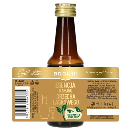 Esență cu aromă de alună pentru 4 L - 40 ml - 7