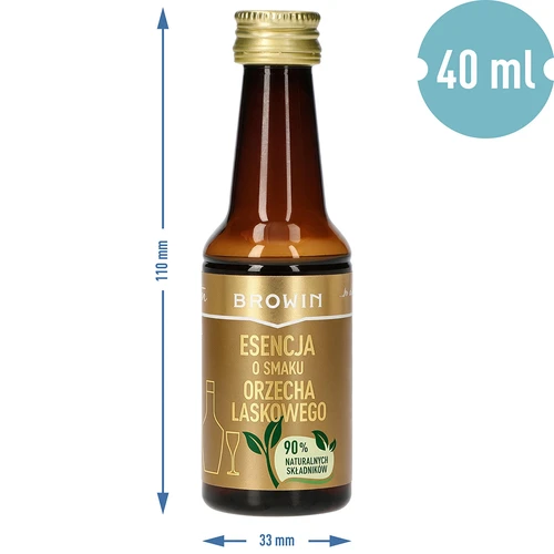 Esență cu aromă de alună pentru 4 L - 40 ml - 8