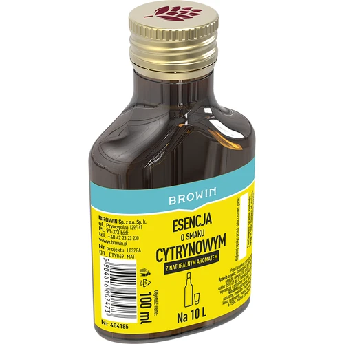 Esență cu aromă de lămâie cu aromă naturală pentru 10 L - 100 ml - 2