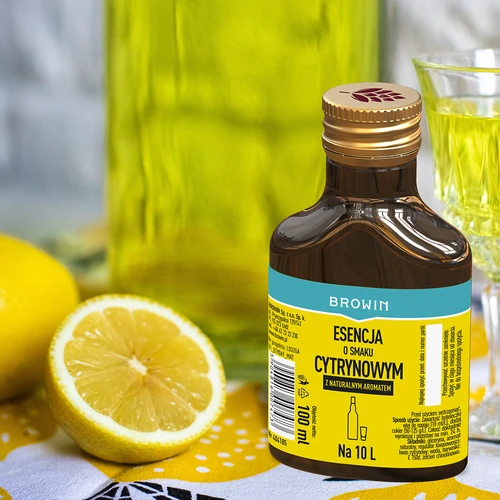 Esență cu aromă de lămâie cu aromă naturală pentru 10 L - 100 ml - 8