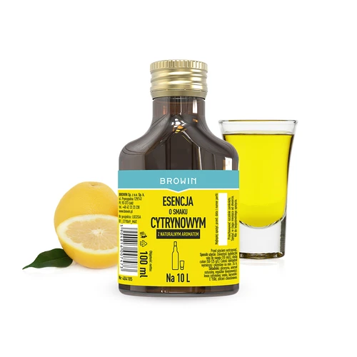 Esență cu aromă de lămâie cu aromă naturală pentru 10 L - 100 ml - 3