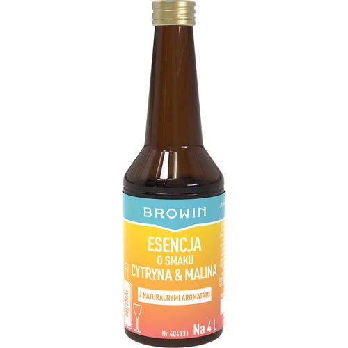 Esență cu aromă de lămâie și zmeură - 40 ml, pentru 4L