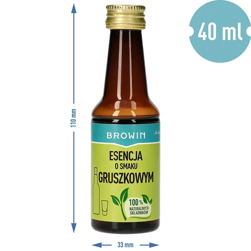 Esență cu aromă de pară - lichior de pere, concentrat 40 ml - 6