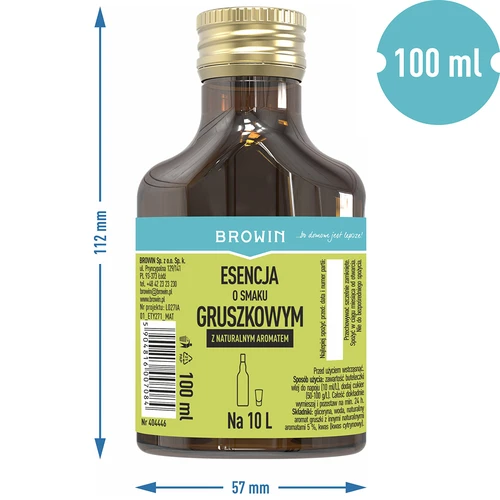 Esență cu aromă de pere - lichior de pere, esență 100 ml - 5