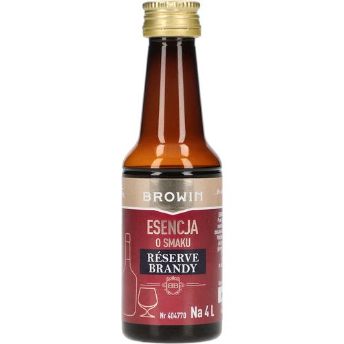 Esență cu aromă de Reserve Brandy, 40 ml, pentru 4 L