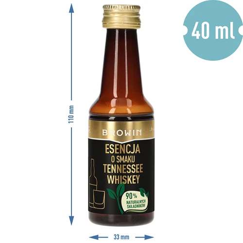 Esență cu aromă de Tennessee Whiskey pentru 4 L - 40 ml - 8