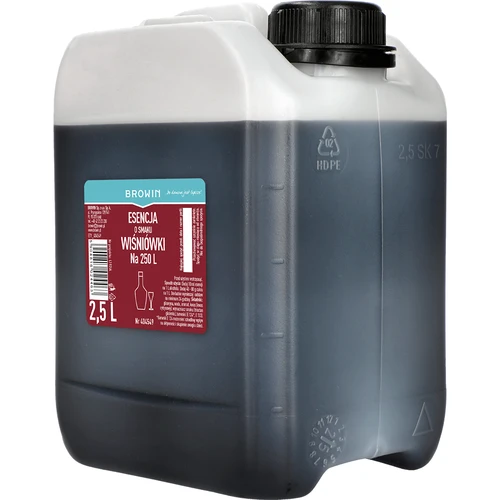 Esență cu aromă de vișinată, 2,5 L pentru 250 L de băutură gata - 2