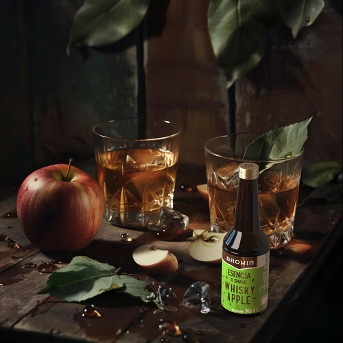 Esență cu aromă de Whisky Apple - 40 ml, pentru 4 L - 8
