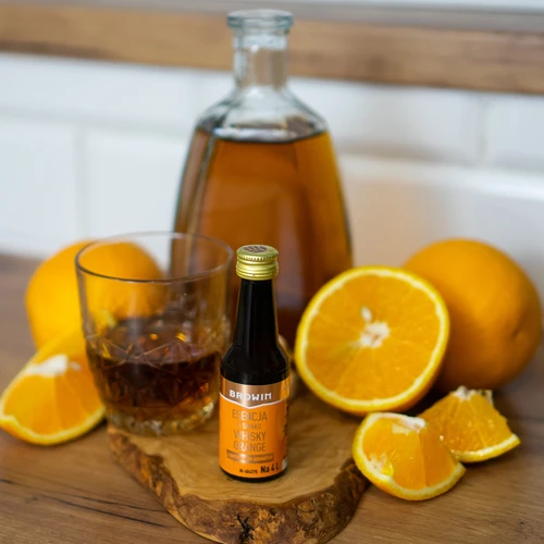Esență cu aromă de whisky și portocală pentru 4 L - 40 ml - 9