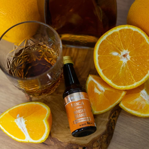 Esență cu aromă de whisky și portocală pentru 4 L - 40 ml - 10