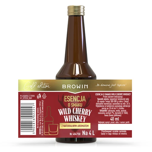 Esență cu aromă Wild Cherry Whiskey 40 ml - 4