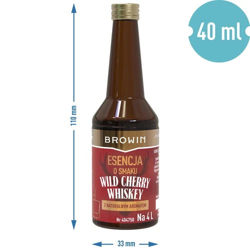 Esență cu aromă Wild Cherry Whiskey 40 ml - 6