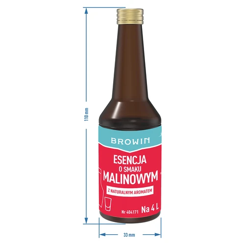 Esență cu aromă naturală de zmeură pentru 4 L - 40 ml - 7