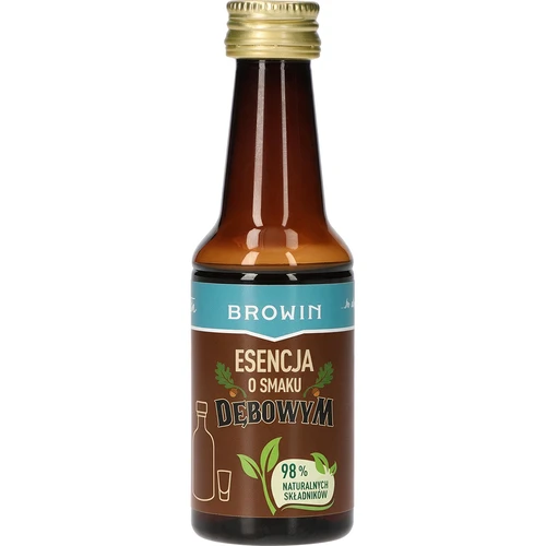 Esență cu gust de stejar, cu aromă și extract naturale - 40 ml, pentru 4 L - 2