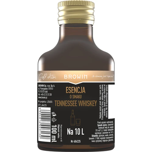 Esență cu aromă de Tennessee whiskey pentru 10 L - 100 ml