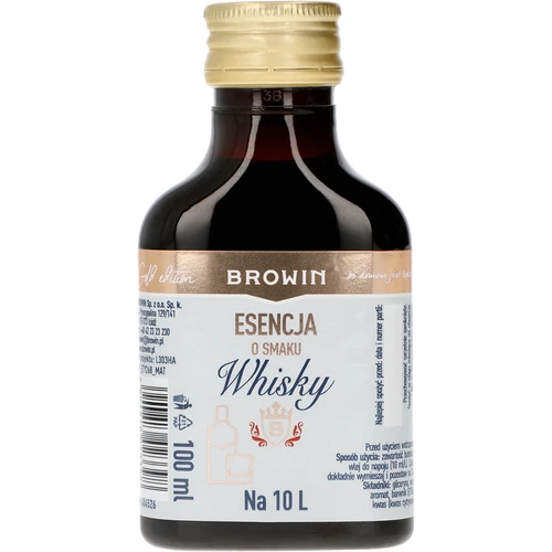 Esență cu aromă de whisky pentru 10 L, 100 ml
