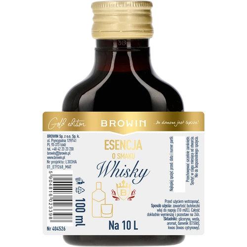 Esență cu aromă de whisky pentru 10 L, 100 ml - 4