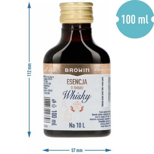 Esență cu aromă de whisky pentru 10 L, 100 ml - 6