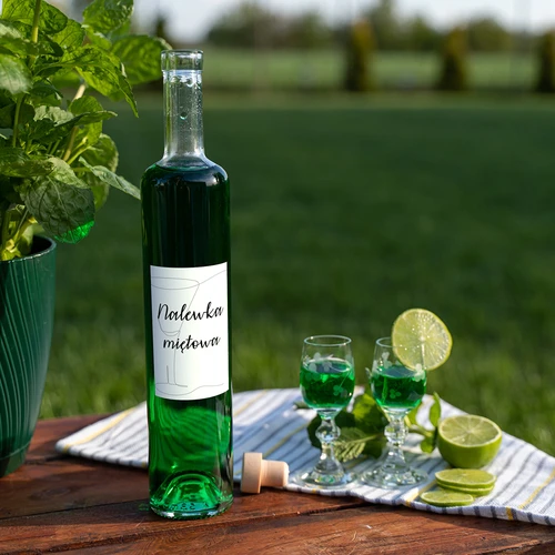 Etichete autocolante 60 x 90 mm pentru sticle, lichior, alcool, vodcă - 20 buc. - 6