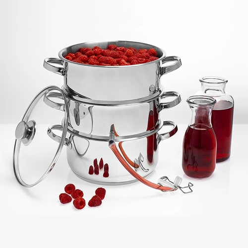Extractor de suc cu aburi din inox 8 L - 9