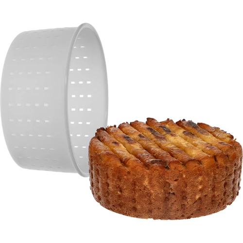 Formă de brânză rotundă Ø15 x 7cm pentru 1200 g - 5