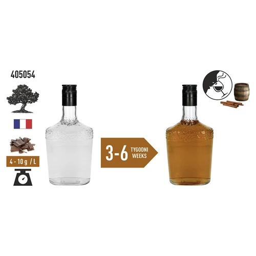 Fulgii de stejar puternic prăjiți cu scorțișoară 50 g - 6
