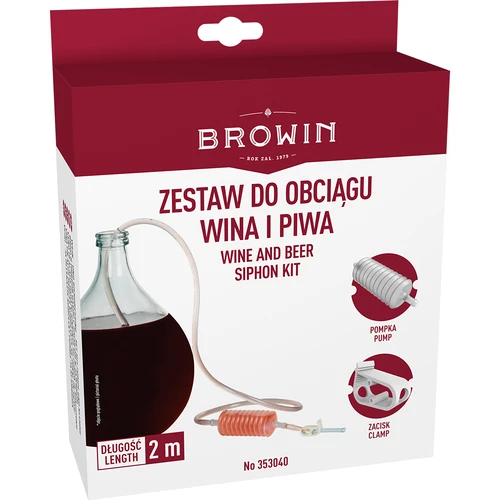 Furtun pentru sifonare vin cu pompă - 4