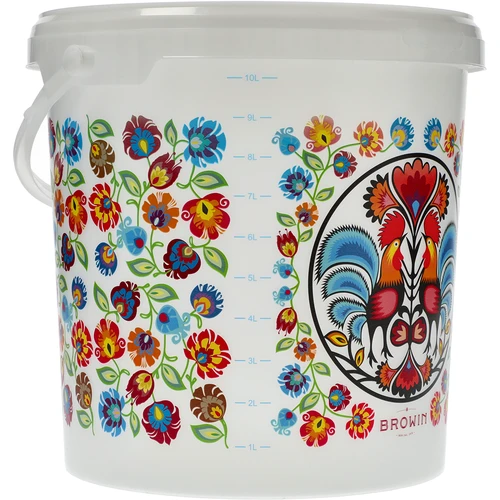 Găleată alimentară GWIOZDA - cu capac, 10 L - 3