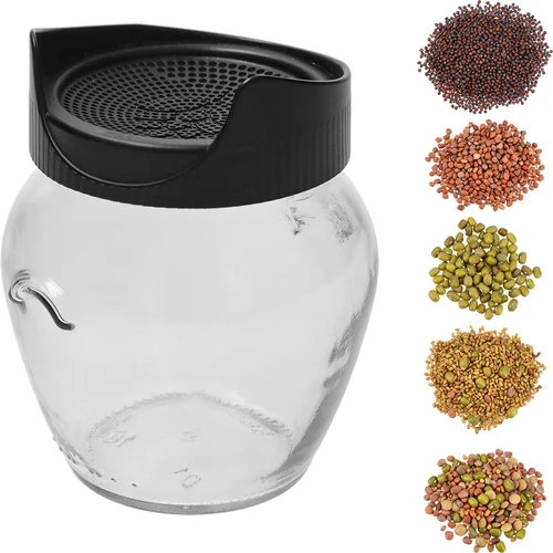 Germinator de borcan Twist-off + 5 pachete de semințe - 3