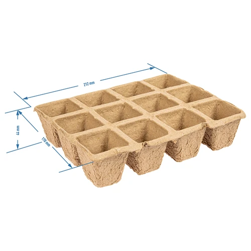 Ghivece de hârtie 4,5 x 5 x 4,5, set de 5 buc. - 4