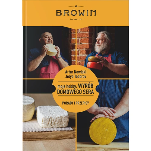 Hobby-ul meu: Producerea brânzei de casă - carte (în limba poloneză)