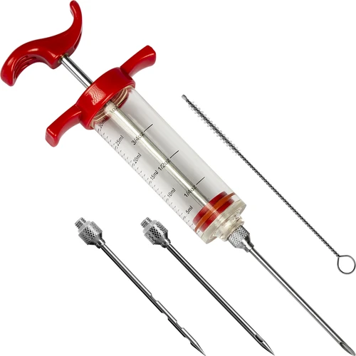 Injectoare 30ml + 3 ace + perie de curățare