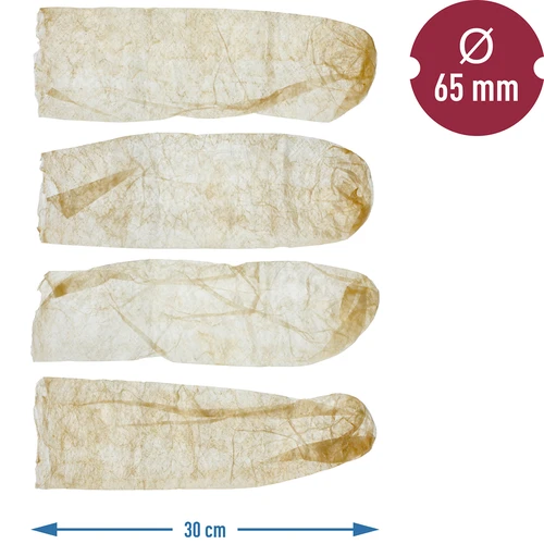 Intestine de porc uscate calibru 65 mm, 30 cm - 4 buc. - 5