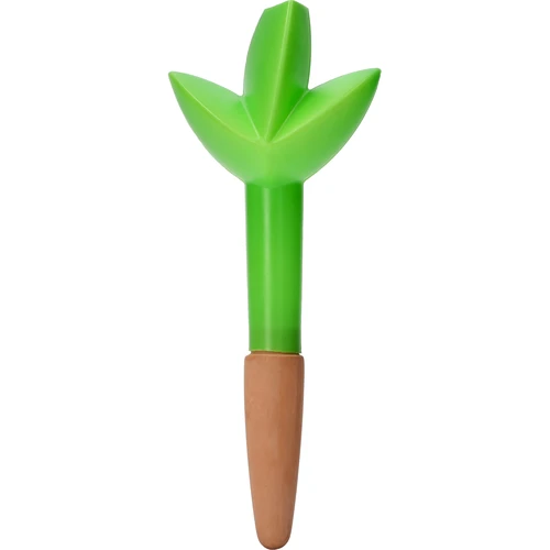 Irigator pentru plante – frunză verde cu picior ceramic, 120 ml