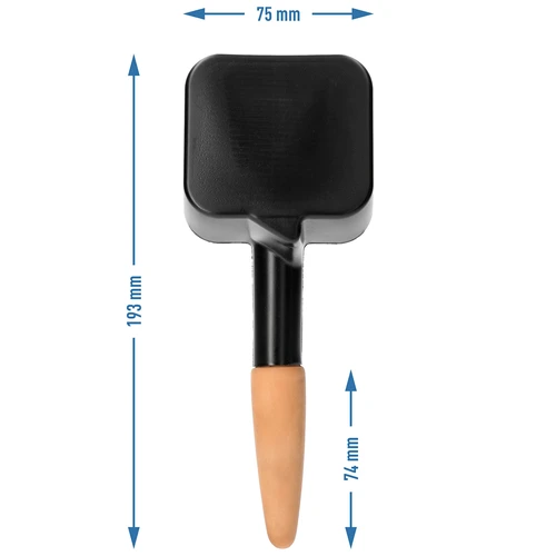 Irigator pentru plante – tablă neagră cu picior ceramic, 200 ml - 5